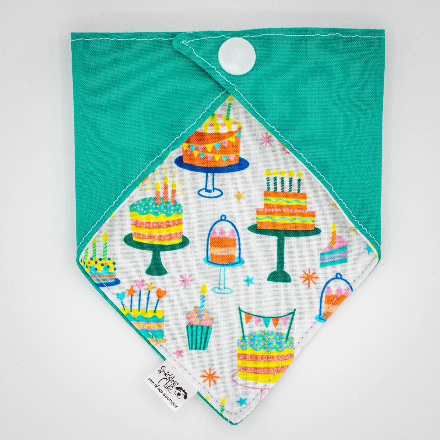 Reversible Cotton Dog Bandana
