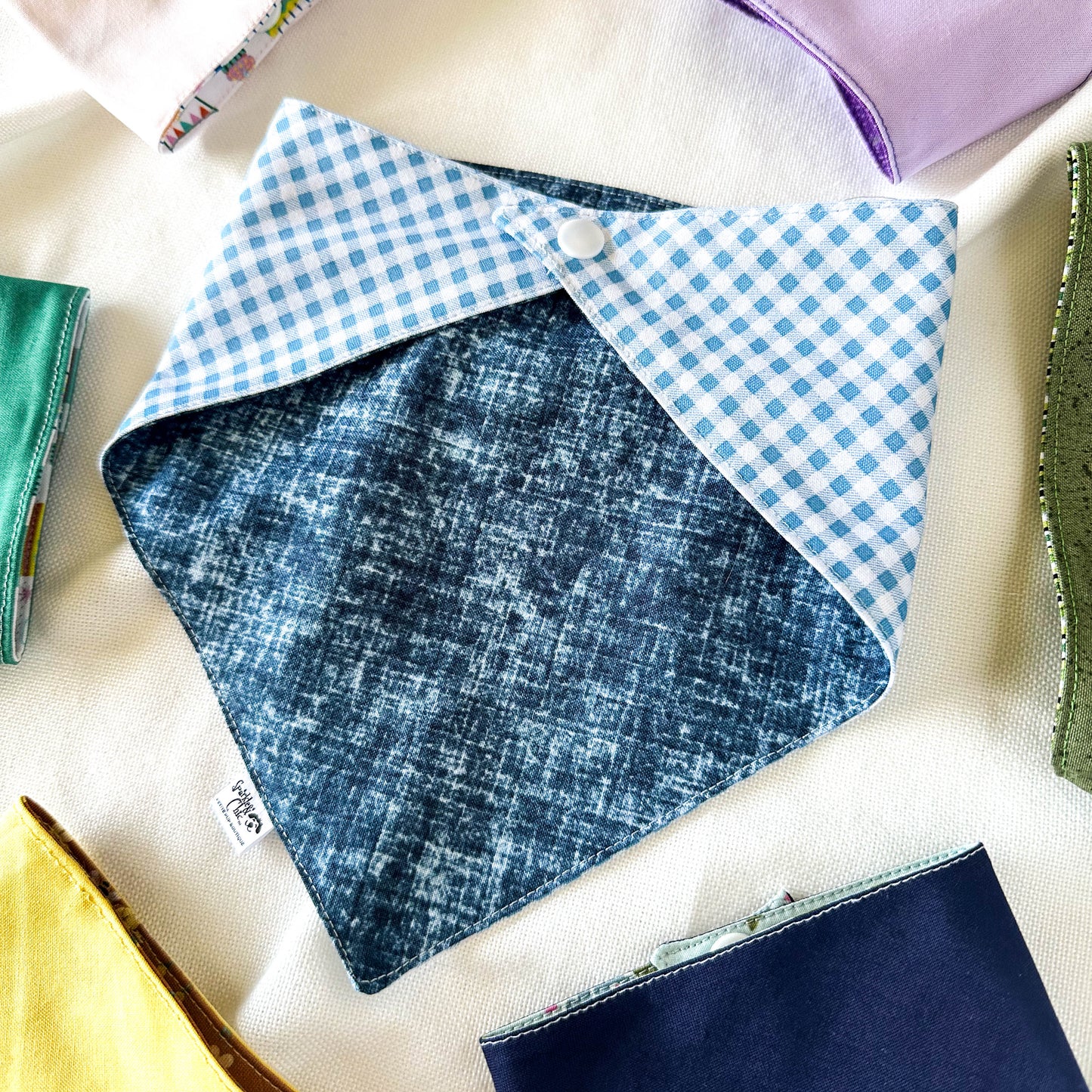 Reversible Cotton Dog Bandana