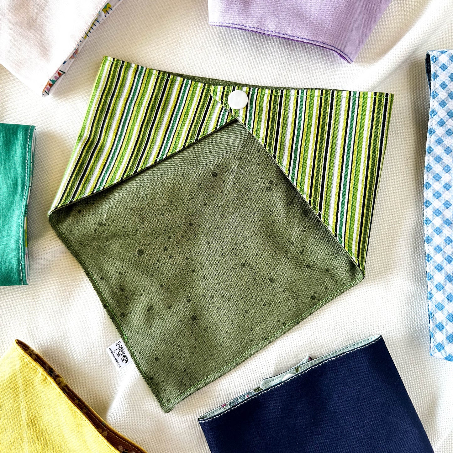 Reversible Cotton Dog Bandana