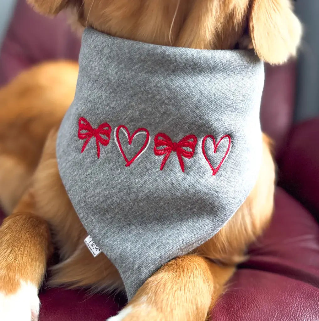 Adore-A-Bow Valentine's Bandana