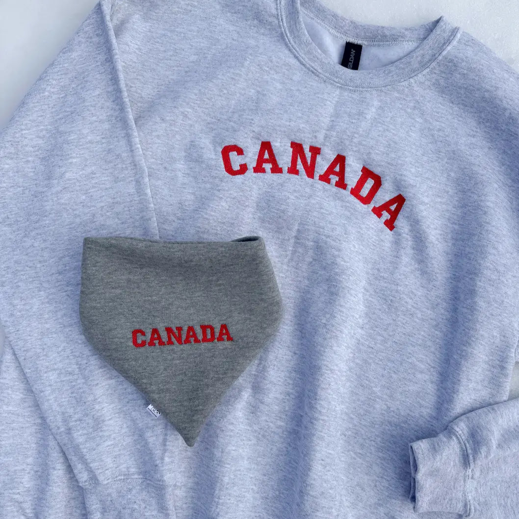 CANADA Embroidered Bandana