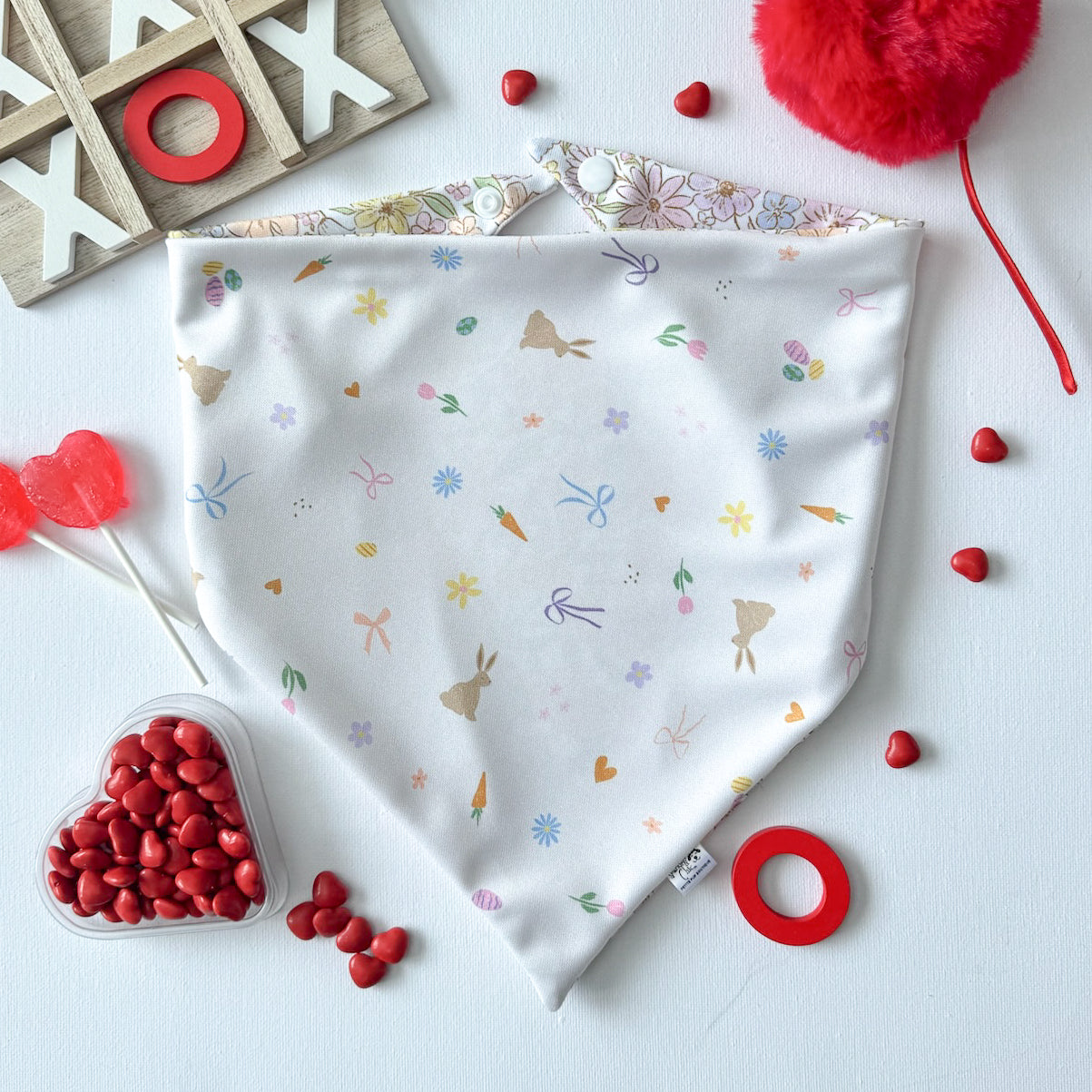 Fresh Love Reversible Weatherproof Dog Bandanas
