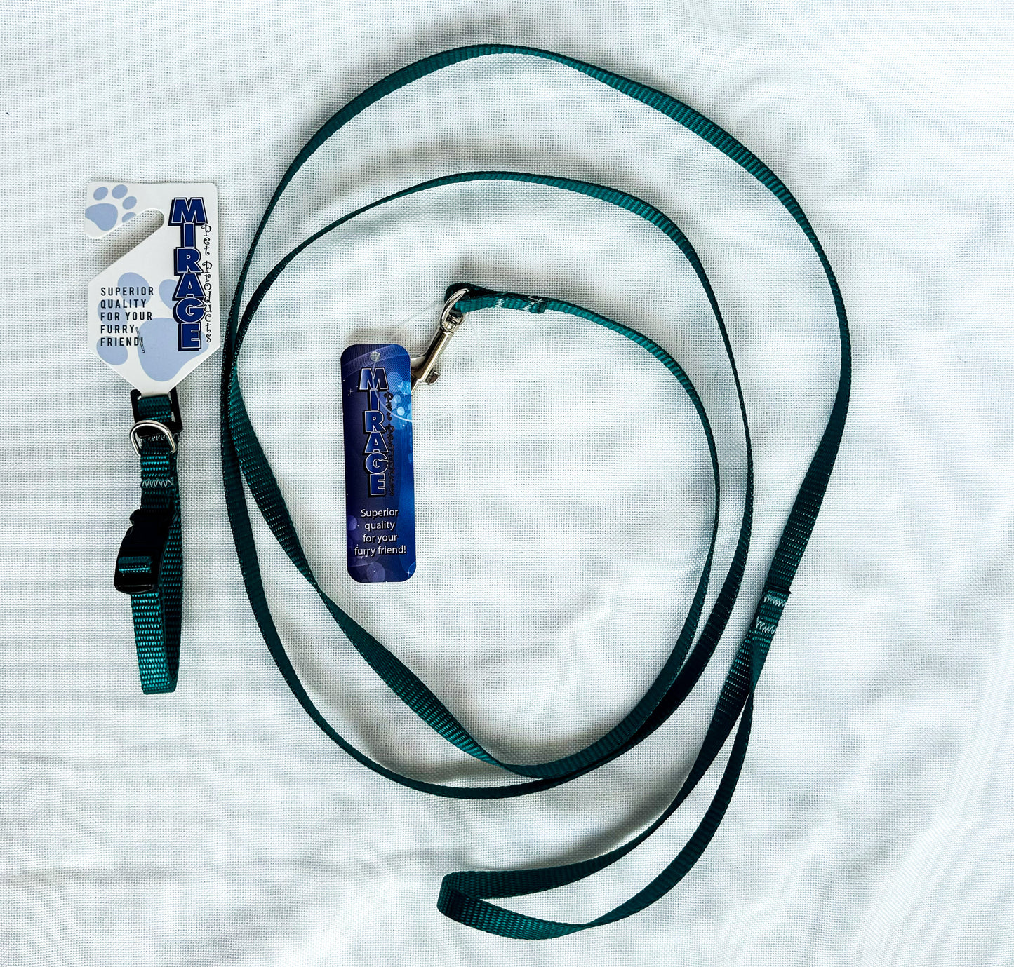 Matching Leash and Collar Set