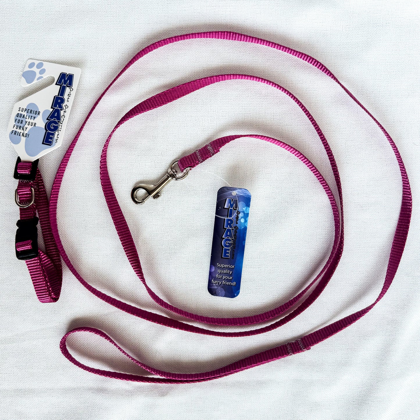 Matching Leash and Collar Set