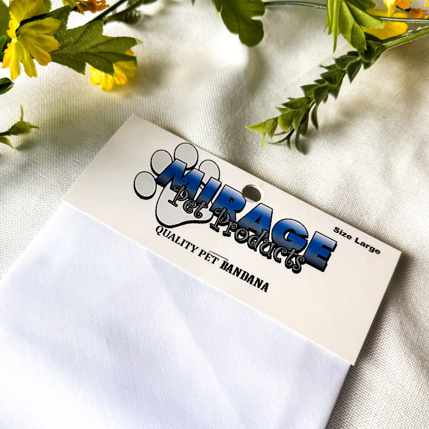 Mirage Pet Products Single Layer Cotton Dog Bandana