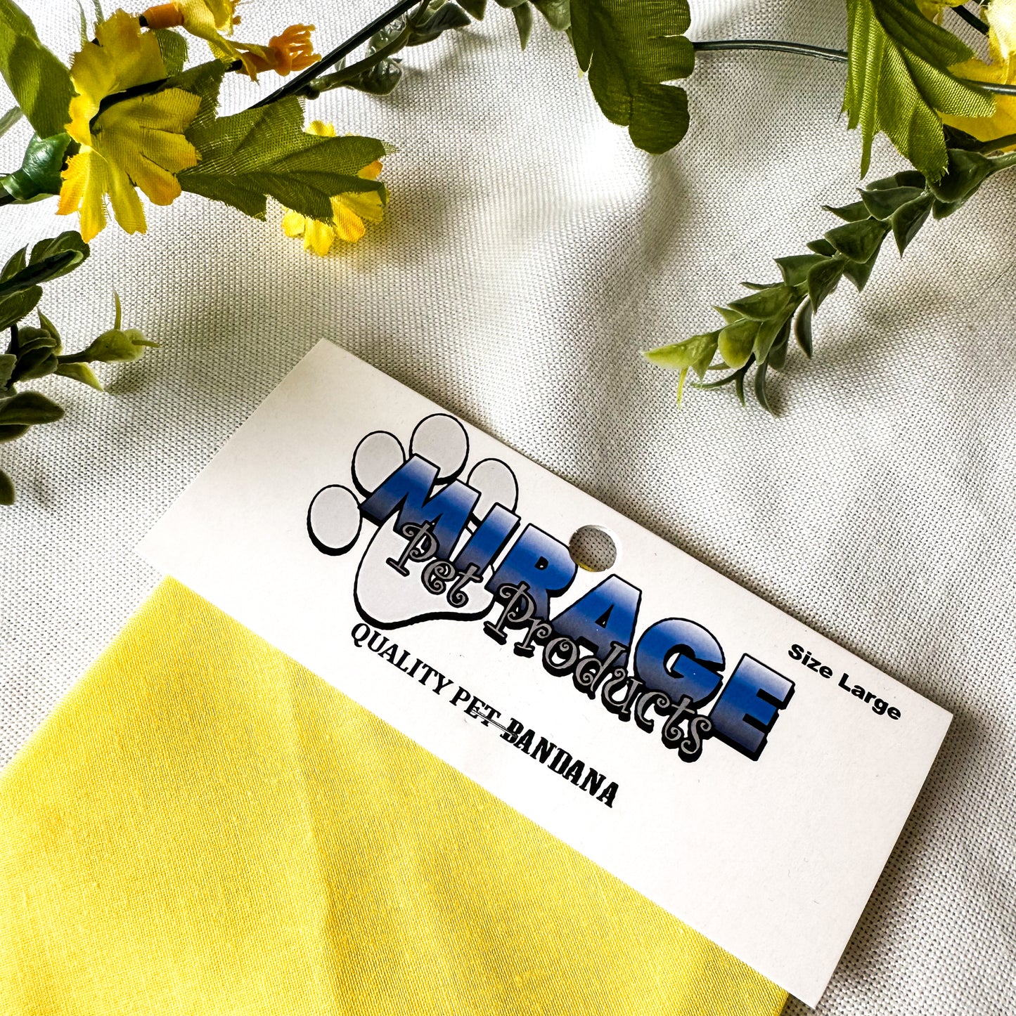 Mirage Pet Products Single Layer Cotton Dog Bandana