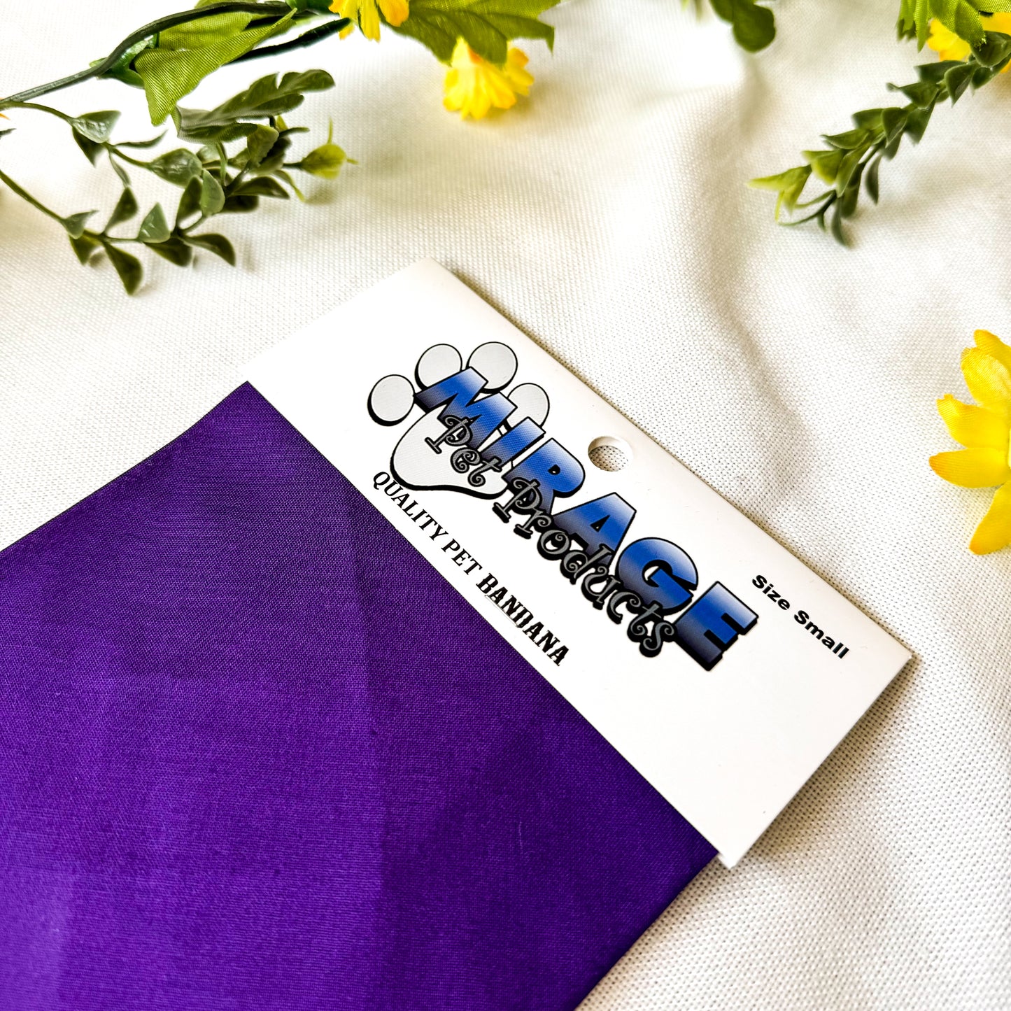 Mirage Pet Products Single Layer Cotton Dog Bandana