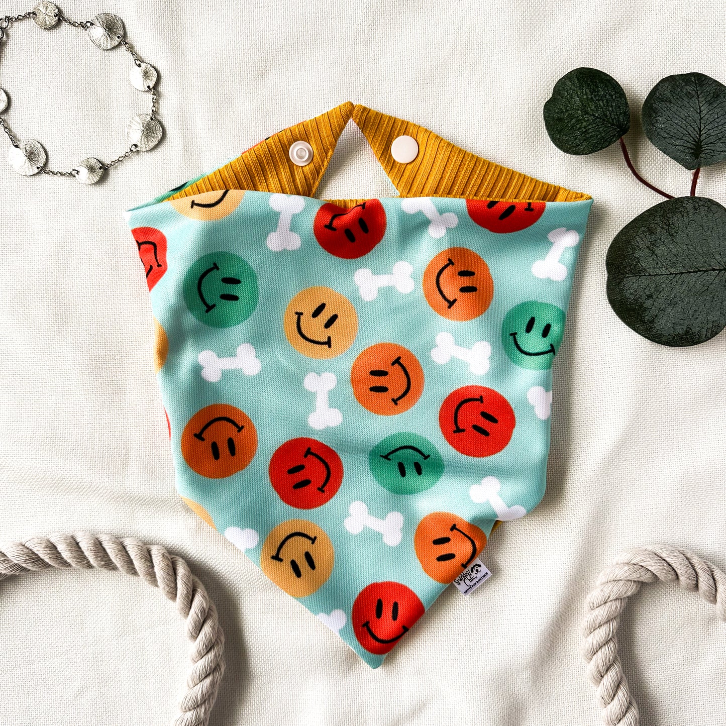 Custom Embroidered Name Bandana