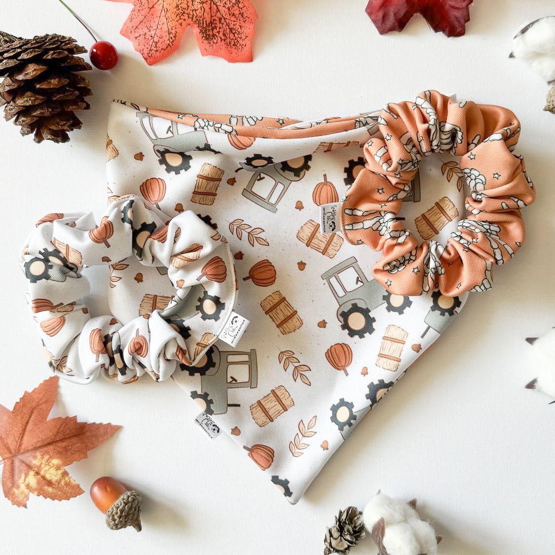 Fall Fun Matching Scrunchies