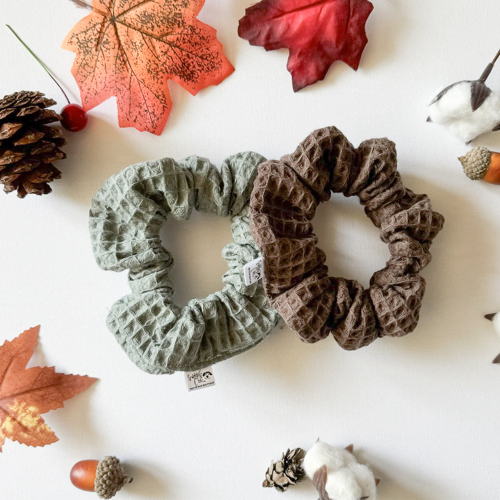 Fall Fun Matching Scrunchies