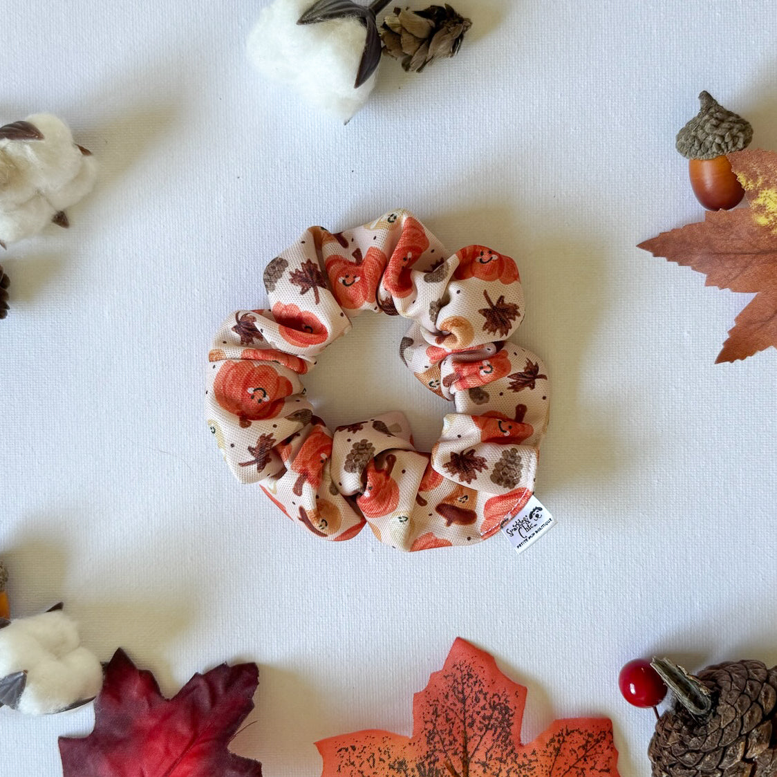 Fall Fun Matching Scrunchies