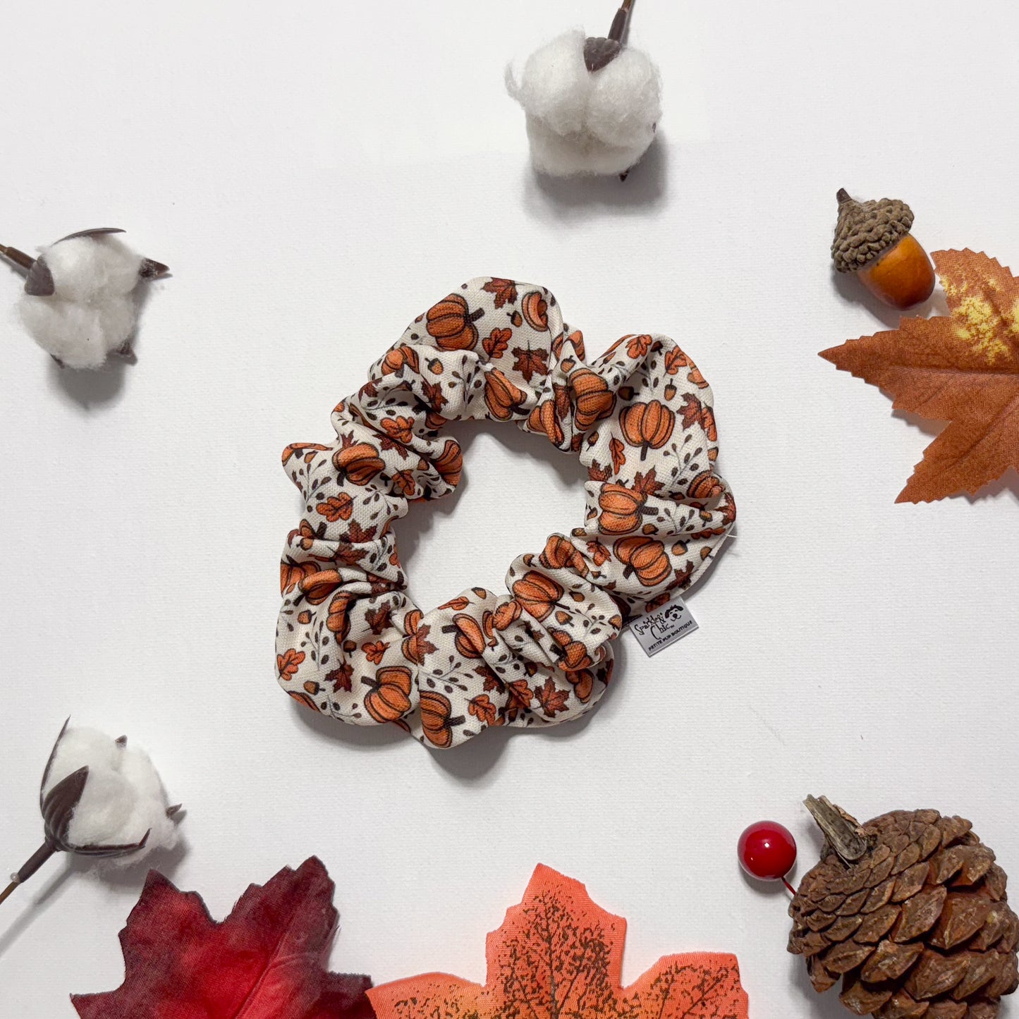 Fall Fun Matching Scrunchies