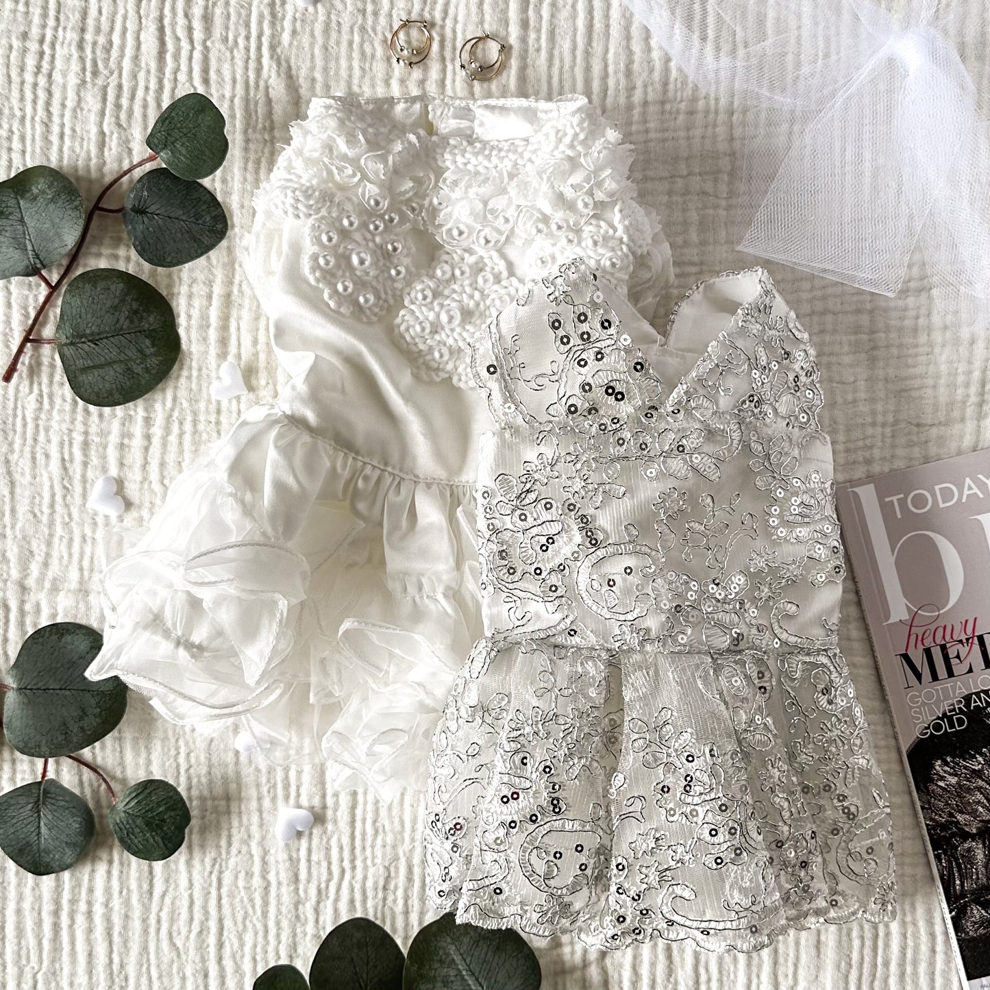 Petite Pearl Dream Dog Wedding Dress