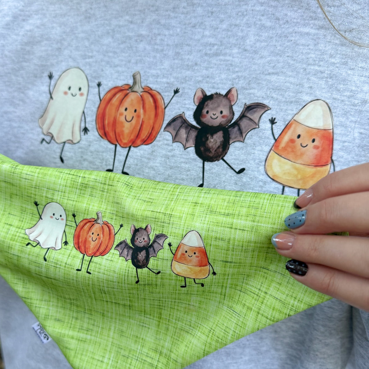 Crisp & Cozy Fall Sweatshirt - Halloween BOO-gie