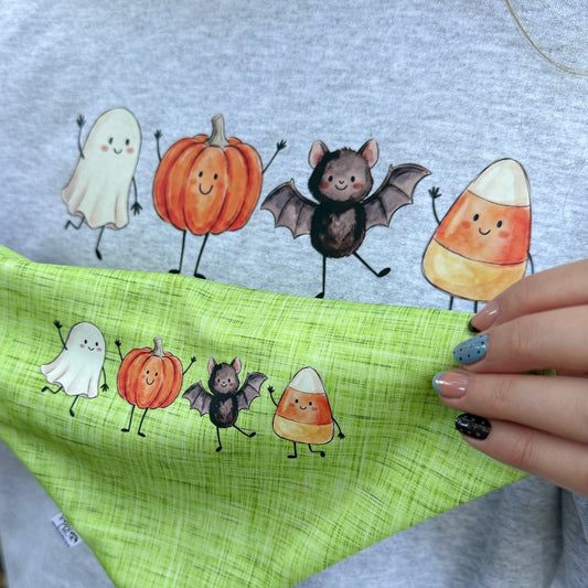 Crisp & Cozy Fall Sweatshirt - Halloween BOO-gie