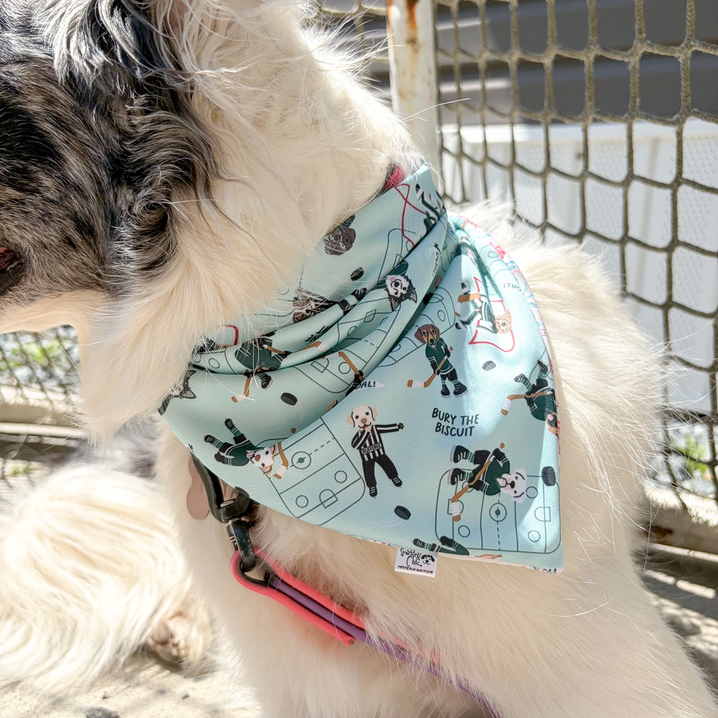 Harbour Hockey Reversible Weatherproof Dog Bandana