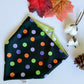 Crisp and Cozy Fall Reversible Weatherproof Dog Bandana - Halloween BOO-gie