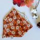 Crisp and Cozy Fall Reversible Weatherproof Dog Bandana - Honk If You Love Fall