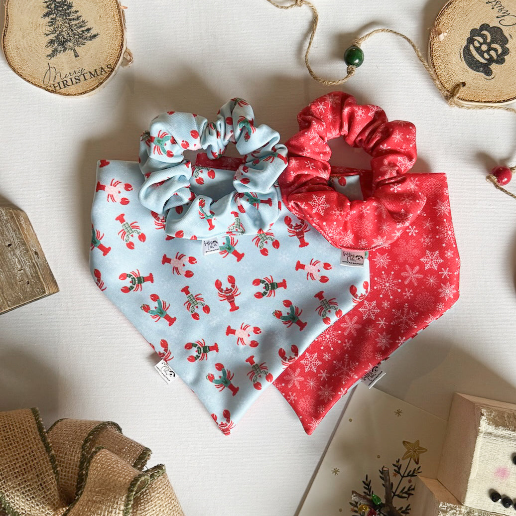 Festive Fun Matching Scrunchies