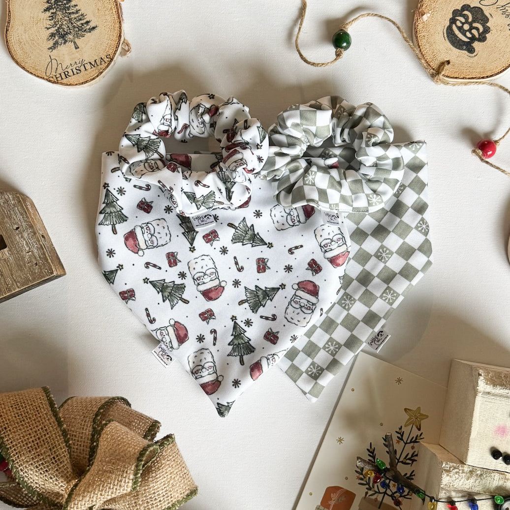Festive Fun Matching Scrunchies
