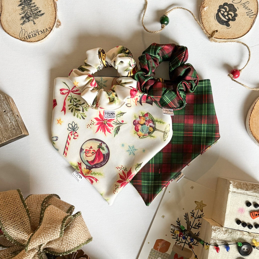 Festive Fun Matching Scrunchies