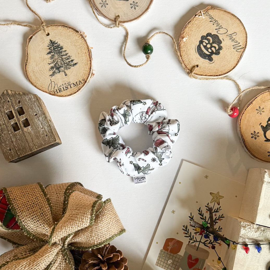 Festive Fun Matching Scrunchies