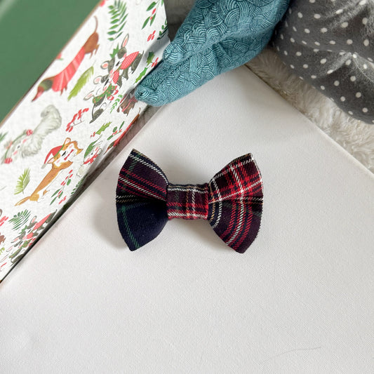 Festive Fun Weatherproof Bowties - Christmas Plaid