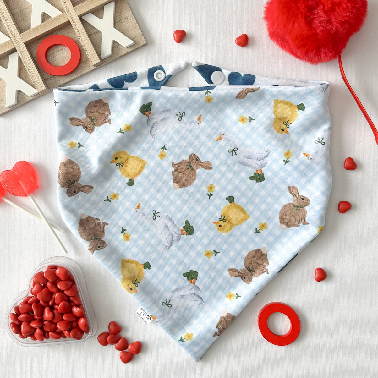 Fresh Love Reversible Weatherproof Dog Bandanas