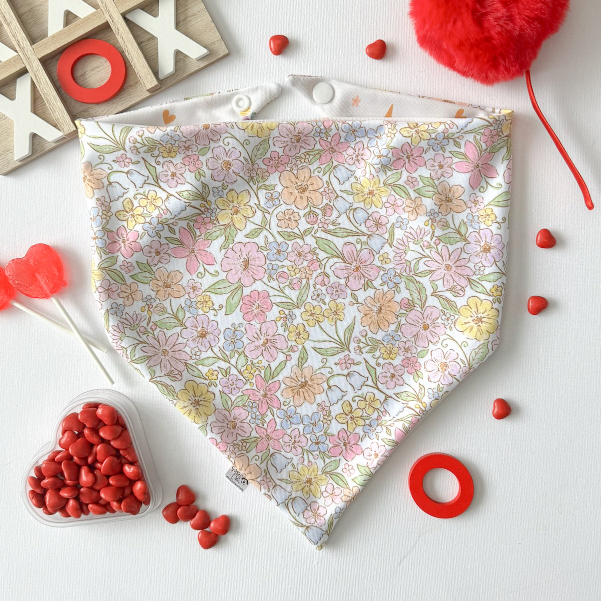 Fresh Love Reversible Weatherproof Dog Bandanas