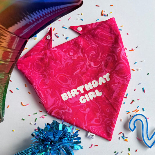Birthday Girl Cotton Bandanas