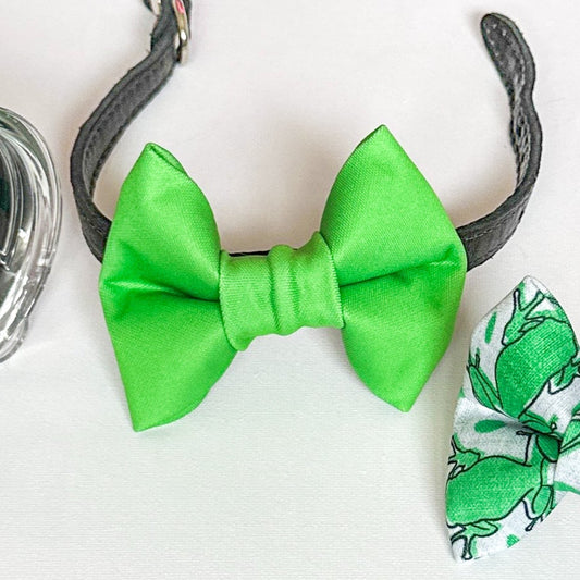 Neon Fun Weatherproof Bowties - Neon Green