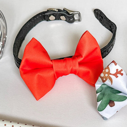 Neon Fun Weatherproof Bowties - Neon Orange