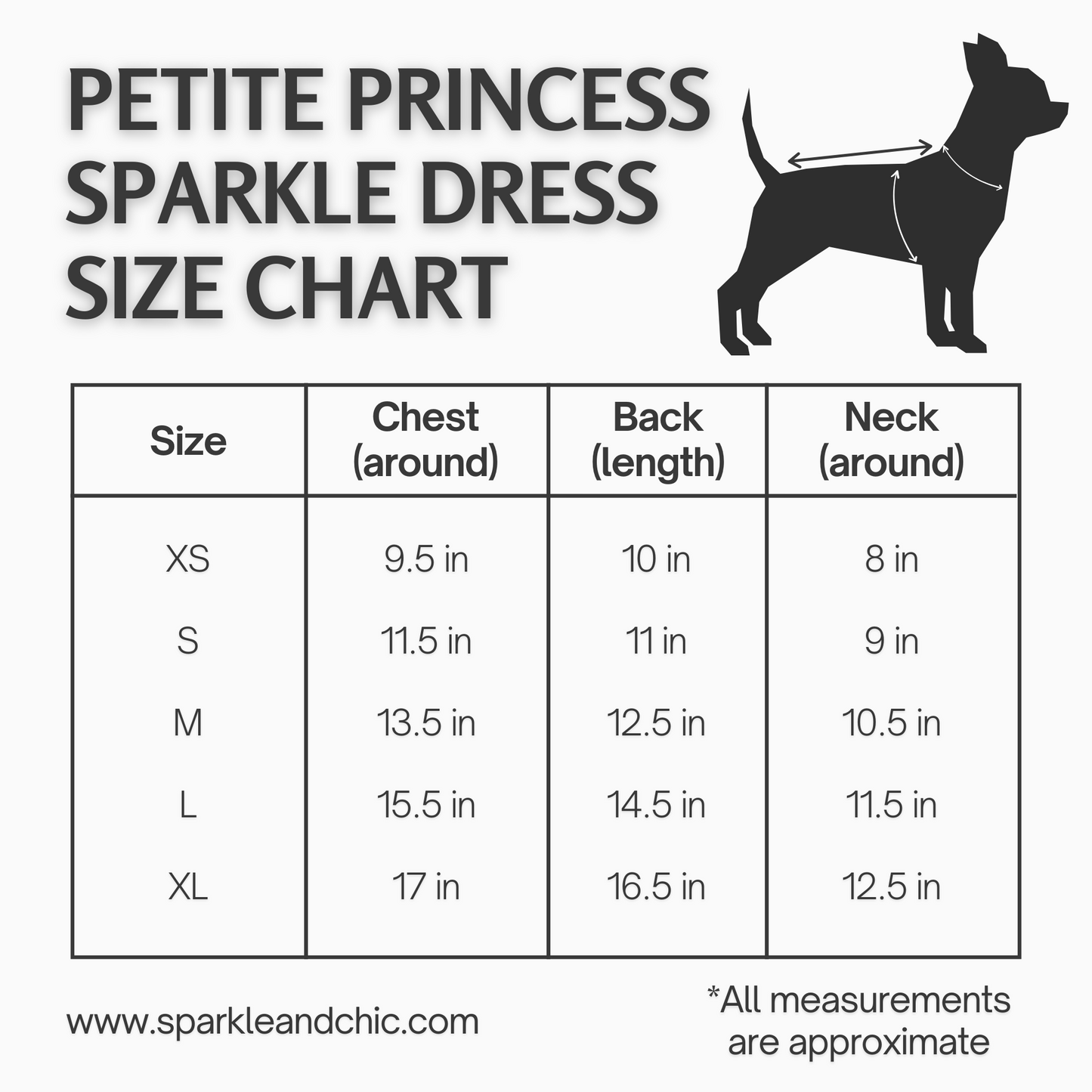 Petite Princess Sparkle Dog Wedding Dress