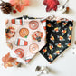 Fall Fun Reversible Weatherproof Dog Bandanas