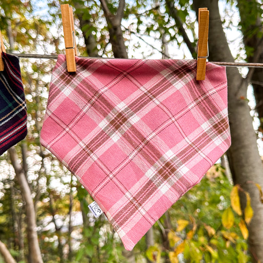 Paw-fectly Plaid Dog Bandana