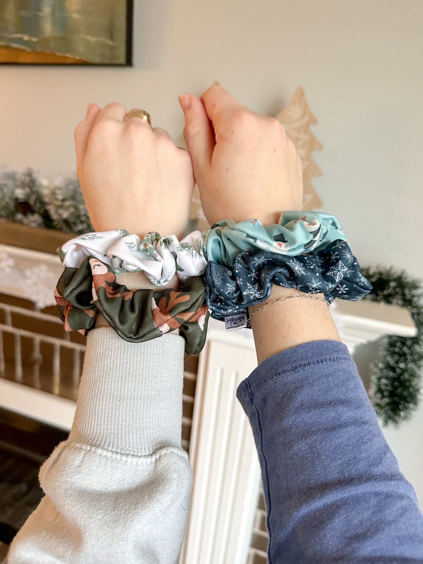 Howl-iday Collection Matching Scrunchies