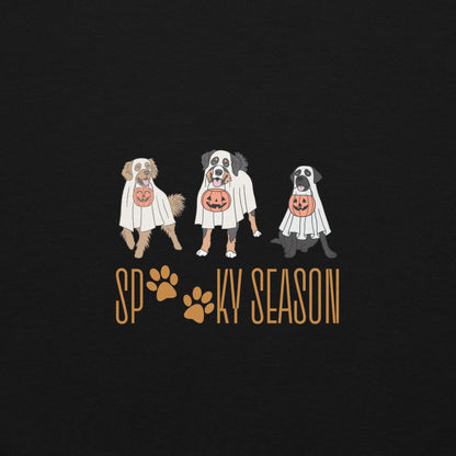 Ghost Dog Friends Spooky Season Unisex Sweatshirt