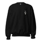 Skeleton Peace Sign Unisex Crewneck Sweatshirt