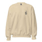 Skeleton Peace Sign Unisex Crewneck Sweatshirt
