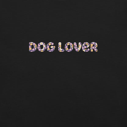 "Dog Lover" Floral Unisex T-Shirt